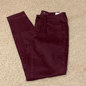 Mid-Rise Skinny ankle length